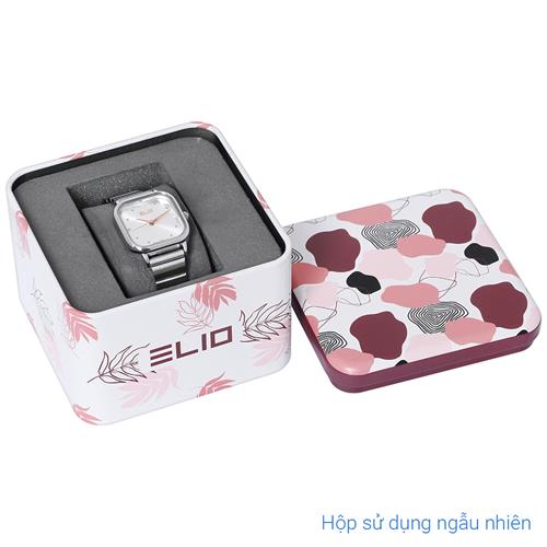 Đồng hồ Elio Elegant Lady 26 mm Nữ ES163-01 Màu Bạc