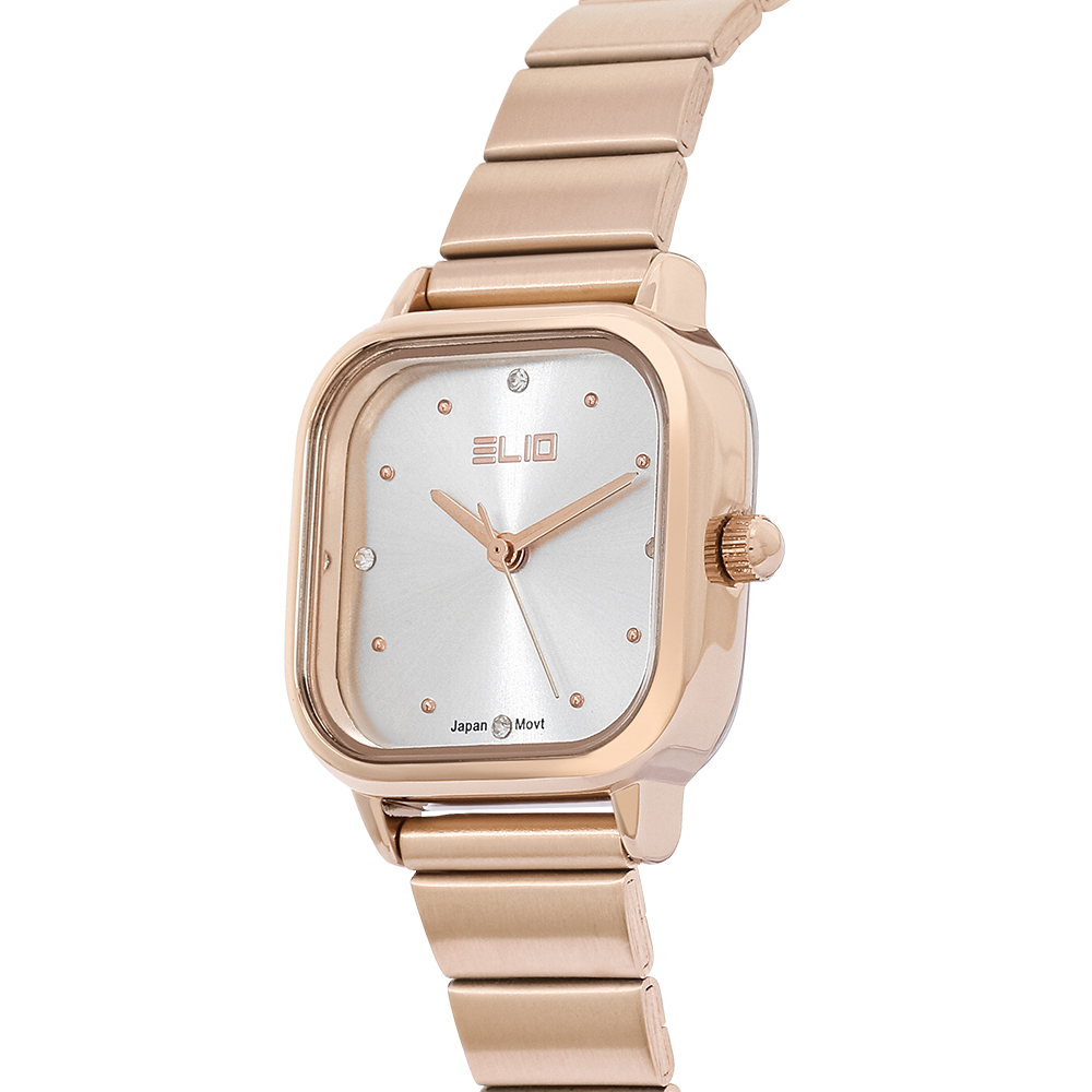 Đồng hồ Elio Elegant Lady 26 mm Nữ ES163-02 Màu Vàng Hồng