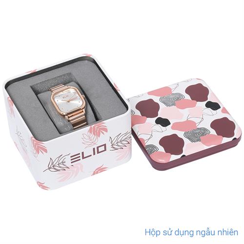 Đồng hồ Elio Elegant Lady 26 mm Nữ ES163-02 Màu Vàng Hồng