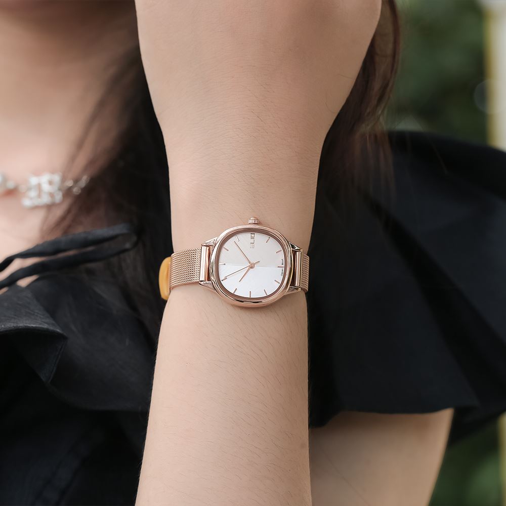 Đồng hồ Elio Elegant Lady 28 mm Nữ ES164-01