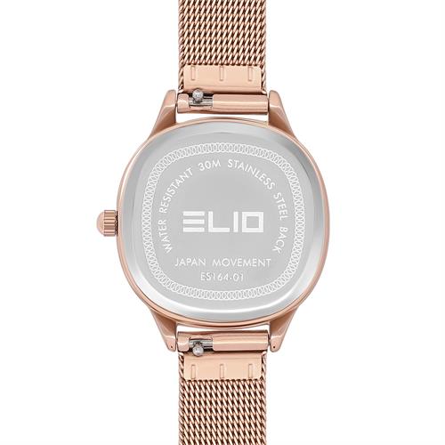 Đồng hồ Elio Elegant Lady 28 mm Nữ ES164-01 Màu Vàng Hồng