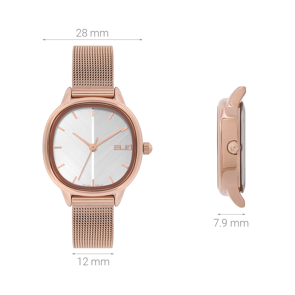 Đồng hồ Elio Elegant Lady 28 mm Nữ ES164-01 - 6