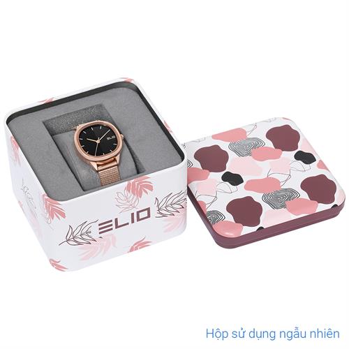 Đồng hồ Elio Elegant Lady 28 mm Nữ ES164-02 Màu Vàng Hồng