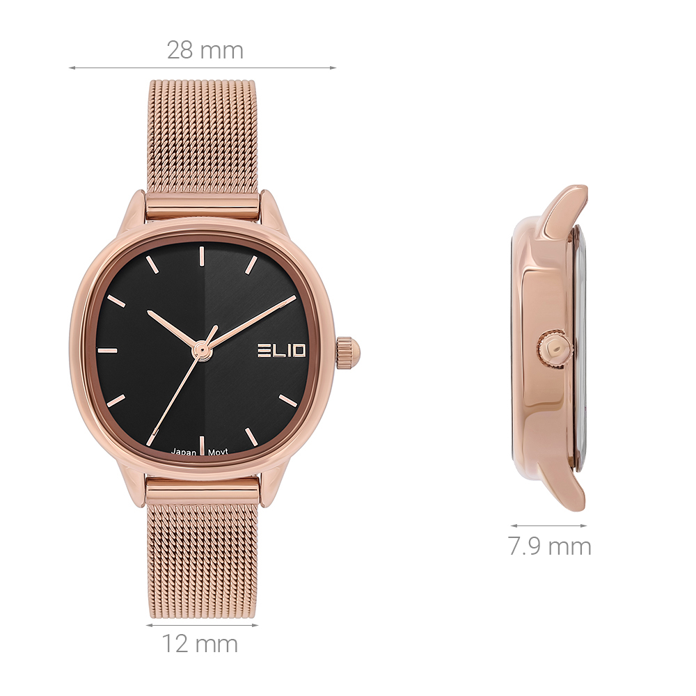 Đồng hồ Elio Elegant Lady 28 mm Nữ ES164-02 - 6