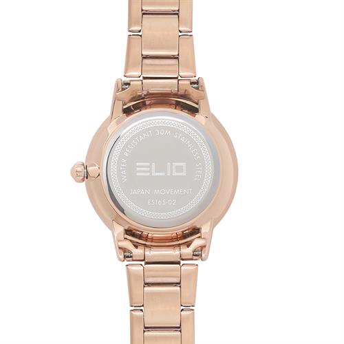 Đồng hồ Elio Sunshine 29 mm Nữ ES165-02 Màu Vàng Hồng