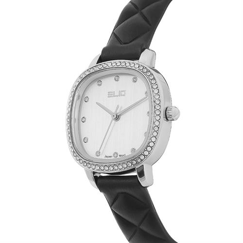 Đồng hồ Elio Elegant Lady 28 mm Nữ EL145-01 Màu Đen