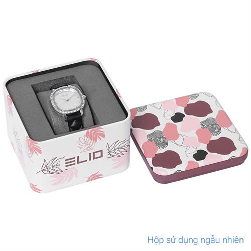 Đồng hồ Elio Elegant Lady 28 mm Nữ EL145-01 Màu Đen