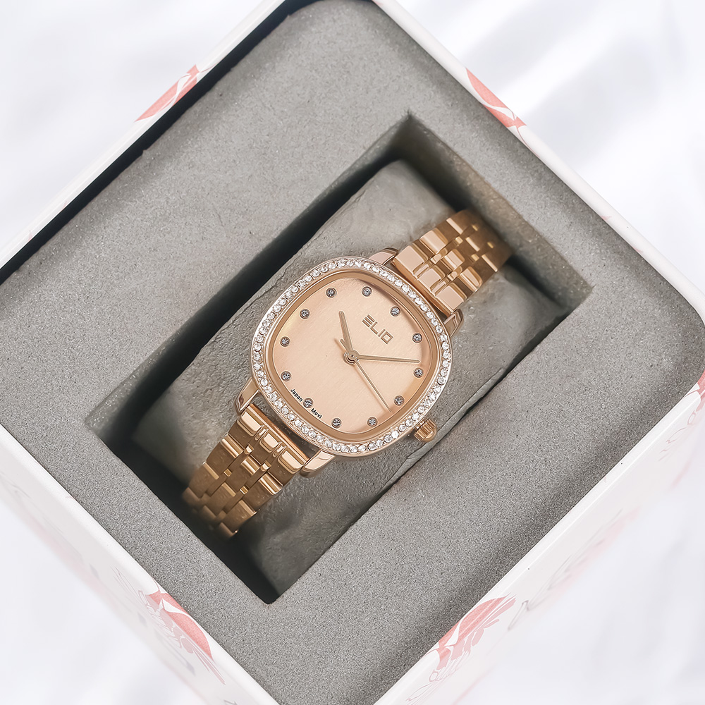 Đồng hồ Elio Elegant Lady 28 mm Nữ ES166-01