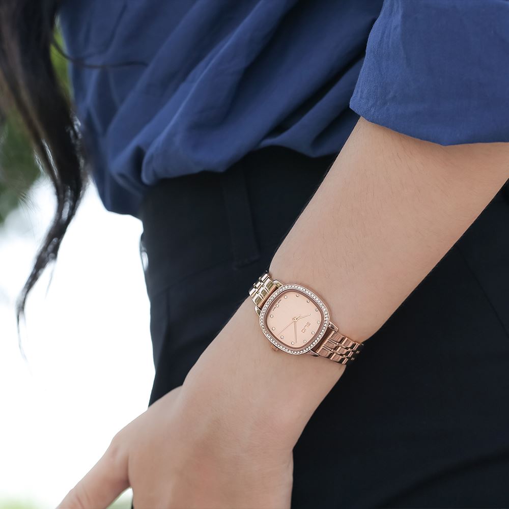 Đồng hồ Elio Elegant Lady 28 mm Nữ ES166-01