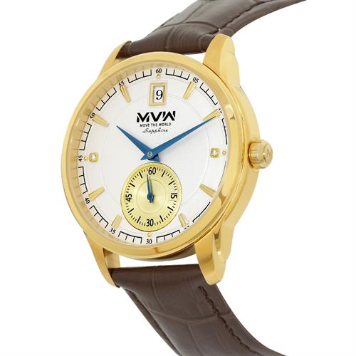 Đồng hồ MVW 42 mm Nam ML048-01N Màu Nâu