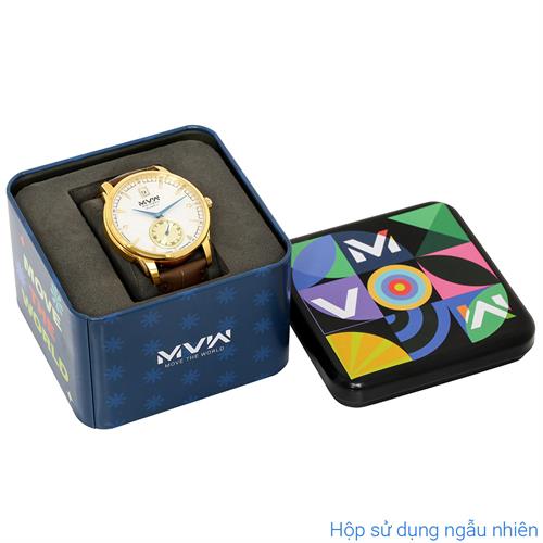 Đồng hồ MVW 42 mm Nam ML048-01N Màu Nâu