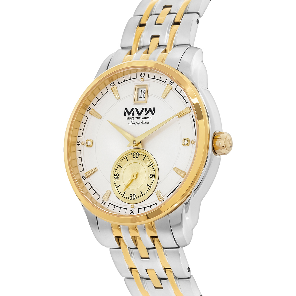 Đồng hồ MVW 41 mm Nam MS062-01N Màu Bạc