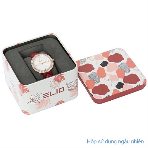 Đồng hồ Elio Starlight 32 mm Nữ EL144-02 Màu Đỏ