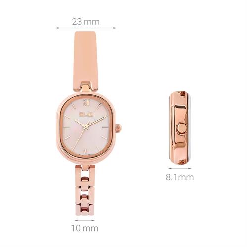 Đồng hồ Elio Sunshine 23 mm Nữ ES167-02 Màu Vàng Hồng