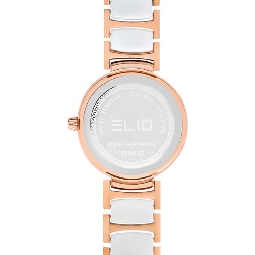 Đồng hồ Elio 34 mm Nữ ES168-02 Màu Vàng Hồng