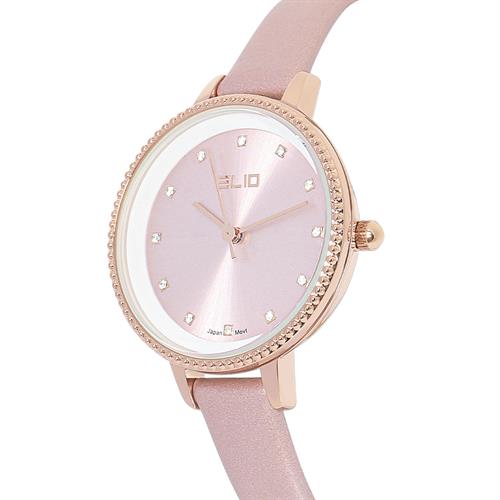Đồng hồ Elio Starlight 32 mm Nữ EL146-02 Màu Hồng