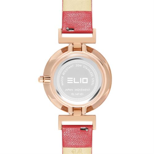 Đồng hồ Elio Xmas 32 mm Nữ EL147-01 Màu Đỏ