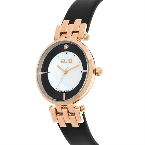 Đồng hồ Elio 28 mm Nữ EL148-02 Màu Đen