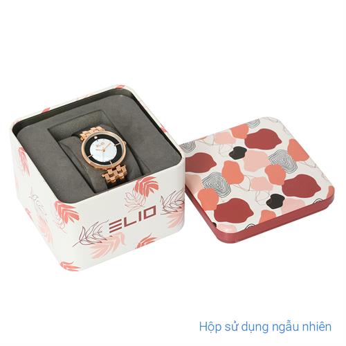 Đồng hồ Elio 28 mm Nữ EL148-02 Màu Đen