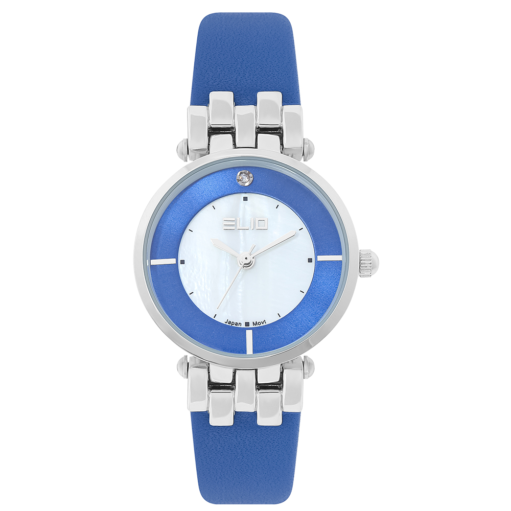 Đồng hồ Elio 28 mm Nữ EL148-03 Màu Xanh Dương