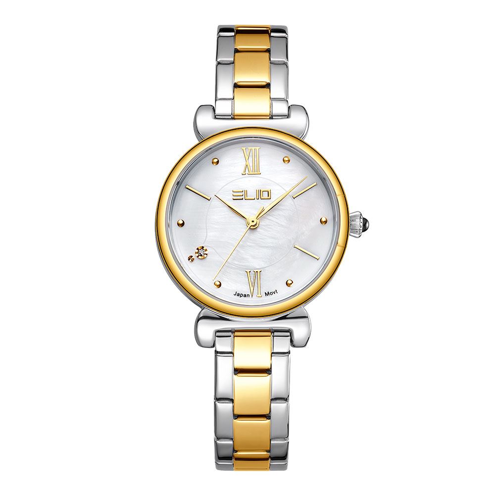 Đồng hồ Elio Sunshine 32 mm Nữ ES174-01 Màu Bạc