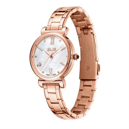 Đồng hồ Elio Sunshine 32 mm Nữ ES174-02 Màu Vàng Hồng