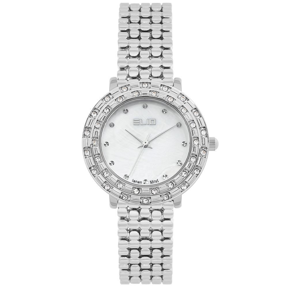 Đồng hồ Elio Starlight 32 mm Nữ ES175-01 Màu Bạc