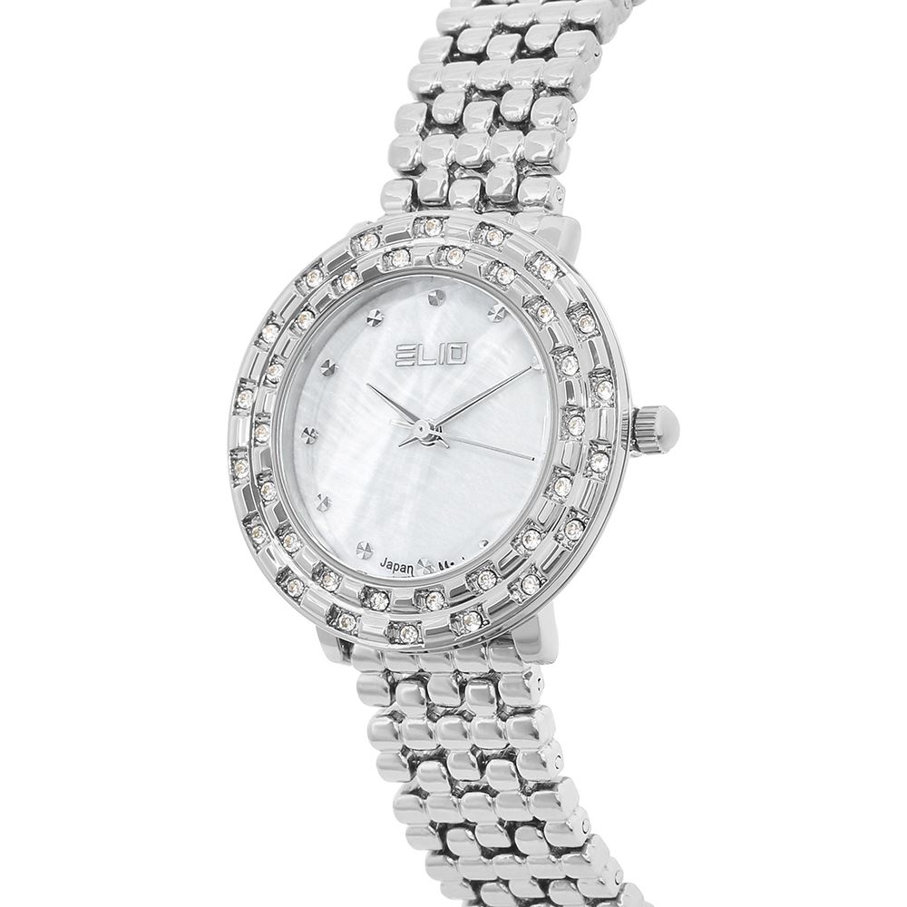 Đồng hồ Elio Starlight 32 mm Nữ ES175-01 Màu Bạc