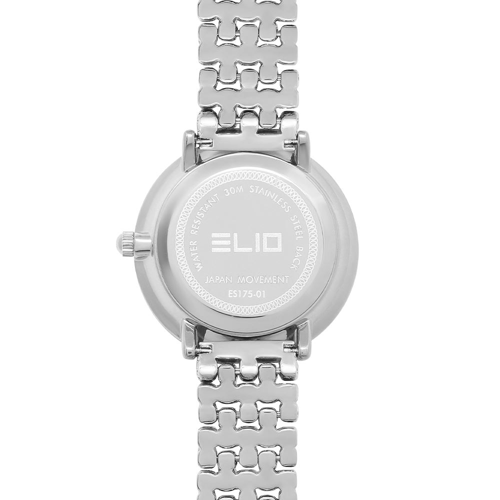 Đồng hồ Elio Starlight 32 mm Nữ ES175-01 Màu Bạc