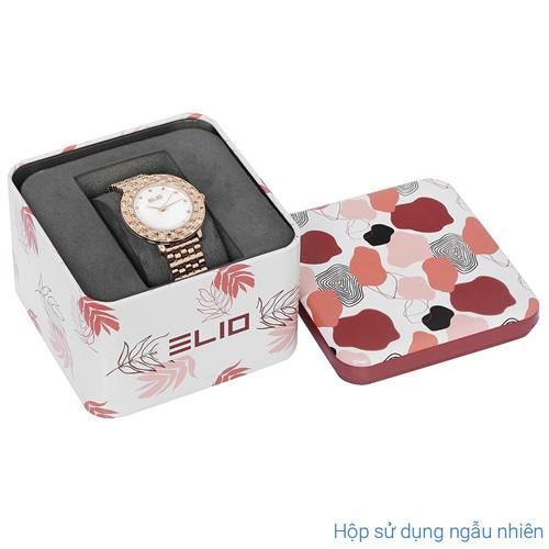 Đồng hồ Elio Starlight 32 mm Nữ ES175-03 Màu Vàng Hồng