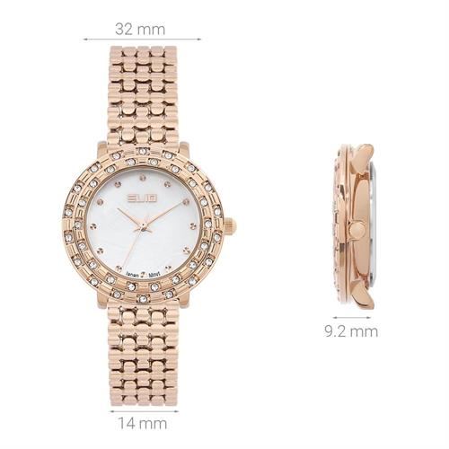 Đồng hồ Elio Starlight 32 mm Nữ ES175-03 Màu Vàng Hồng