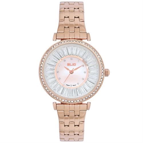 Đồng hồ Elio Starlight 33 mm Nữ ES176-01 Màu Vàng Hồng