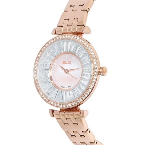 Đồng hồ Elio Starlight 33 mm Nữ ES176-01 Màu Vàng Hồng