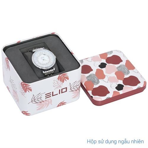 Đồng hồ Elio Starlight 33 mm Nữ ES176-02 Màu Bạc