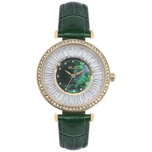 Đồng hồ Elio Starlight 33 mm Nữ EL151-02 Màu Xanh lá