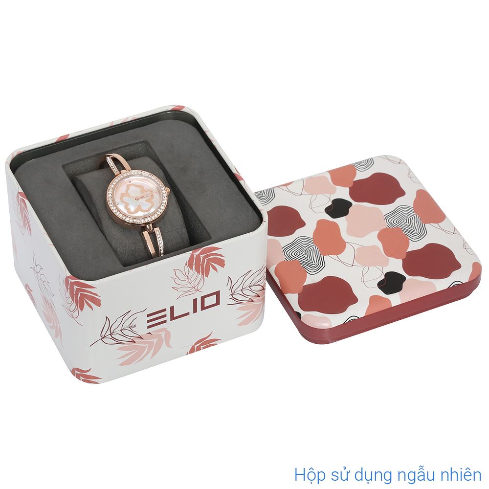 Đồng hồ Elio Starlight 25.5 mm Nữ ES178-01 Màu Vàng Hồng