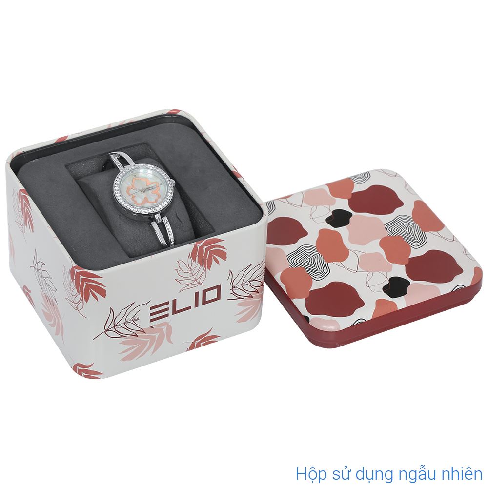 Đồng hồ Elio Starlight 25.5 mm Nữ ES178-02 Màu Bạc