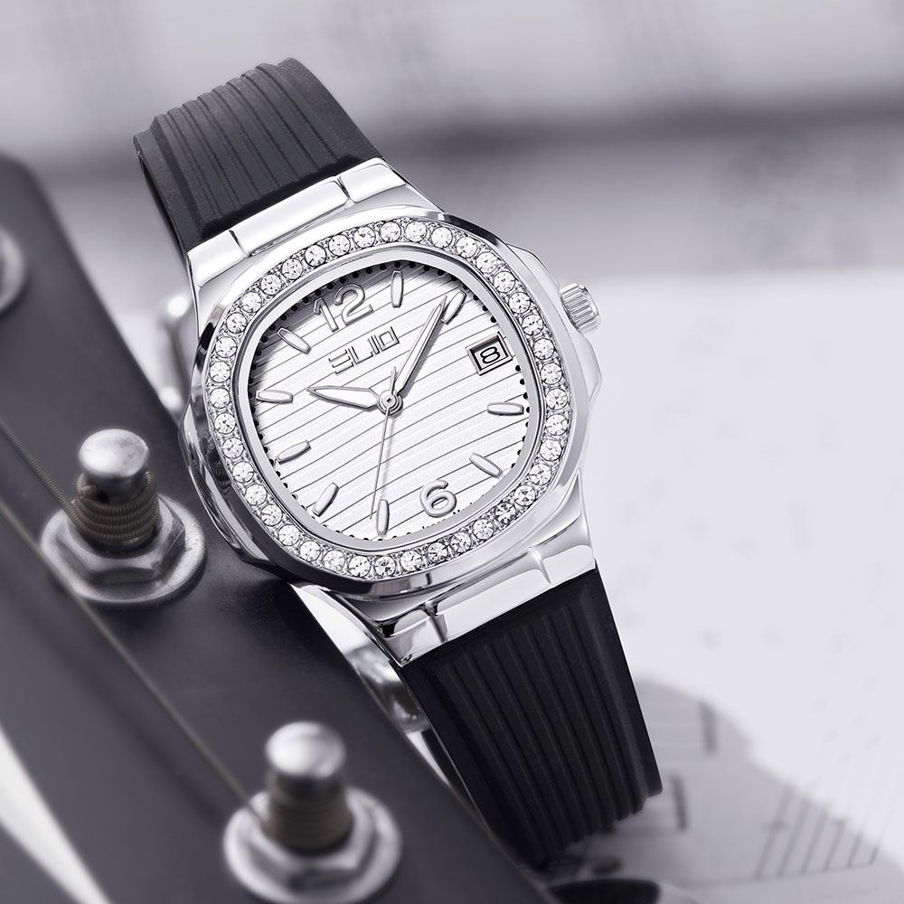 Đồng hồ Elio Elegant Lady 32 mm Nữ ES184-01 Màu Đen