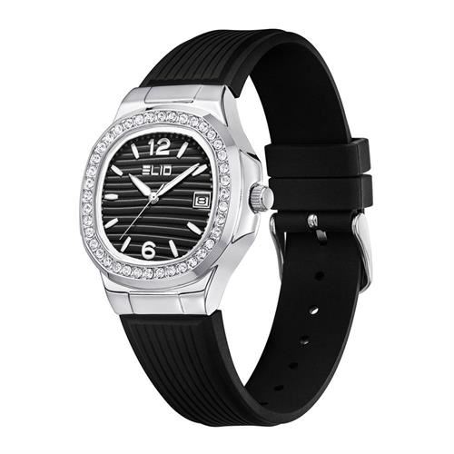 Đồng hồ Elio Elegant Lady 32 mm Nữ ES184-02 Màu Đen