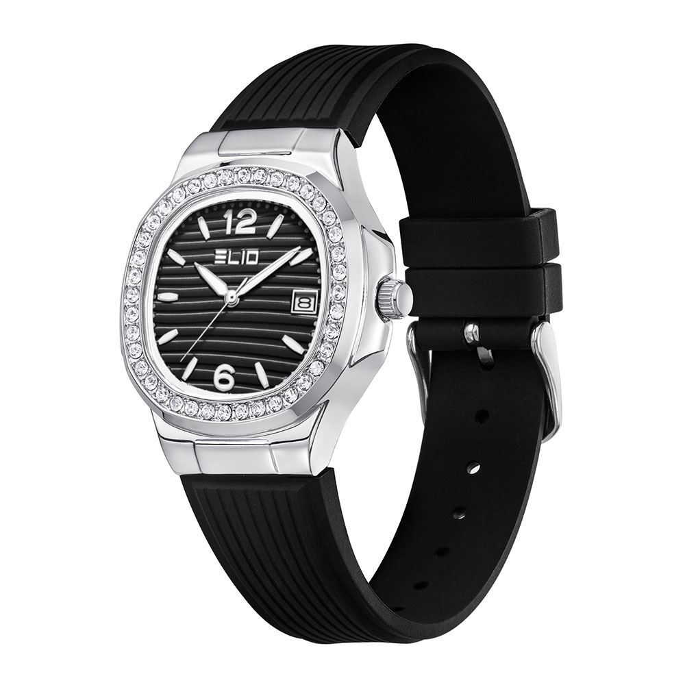 Đồng hồ Elio Elegant Lady 32 mm Nữ ES184-02 Màu Đen