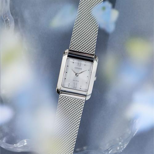 Đồng hồ Citizen L 28 mm Nữ EW5590-62A Màu Bạc