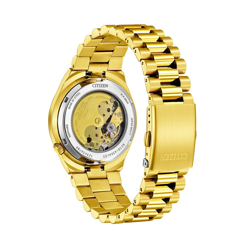 Đồng hồ Citizen Tsuyosa 40 mm Nam NJ0152-51X Màu Vàng