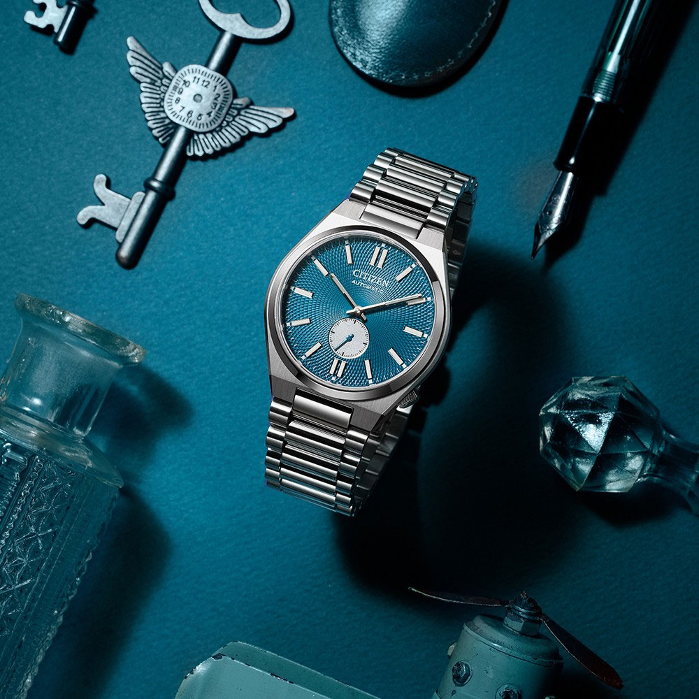 Đồng hồ Citizen Tsuyosa Small 40 mm Nam NK5010-51L Màu Bạc