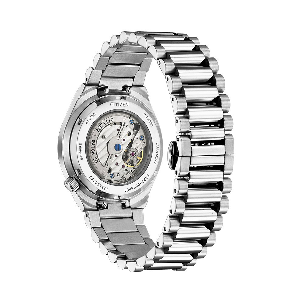Đồng hồ Citizen Tsuyosa Small 40 mm Nam NK5010-51L Màu Bạc