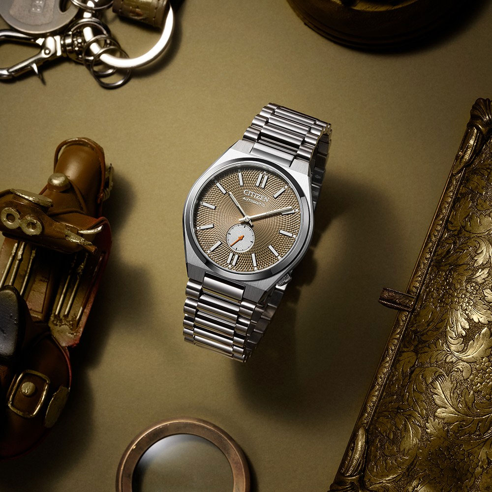 Đồng hồ Citizen Tsuyosa Small 40 mm Nam NK5010-51X Màu Bạc
