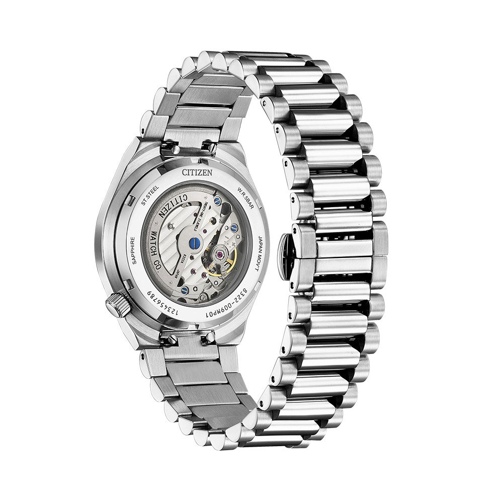 Đồng hồ Citizen Tsuyosa Small 40 mm Nam NK5010-51X Màu Bạc