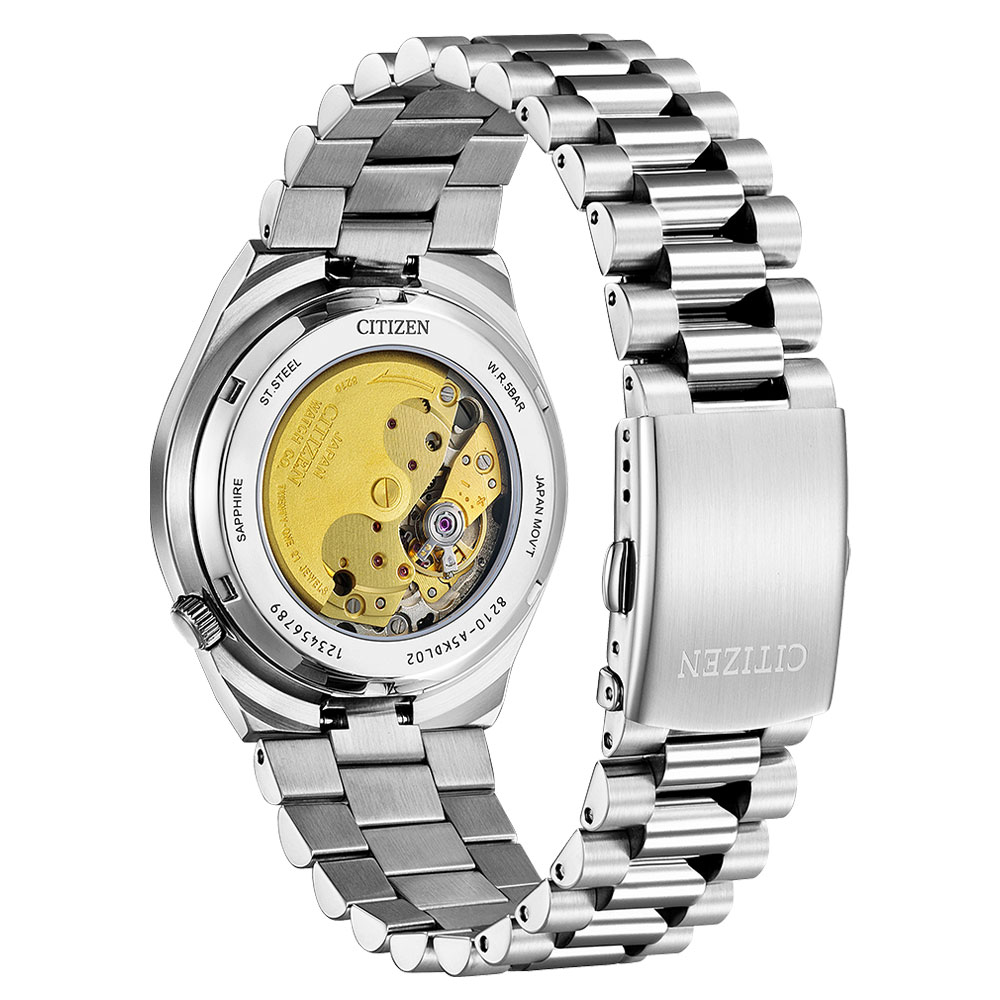 Đồng hồ Citizen Tsuyosa 40 mm Nam NJ0151-88W Màu Bạc