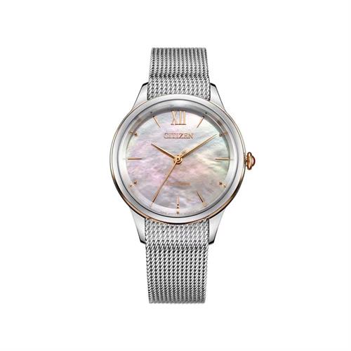 Đồng hồ Citizen L 32 mm Nữ EM0816-88Y Màu Bạc