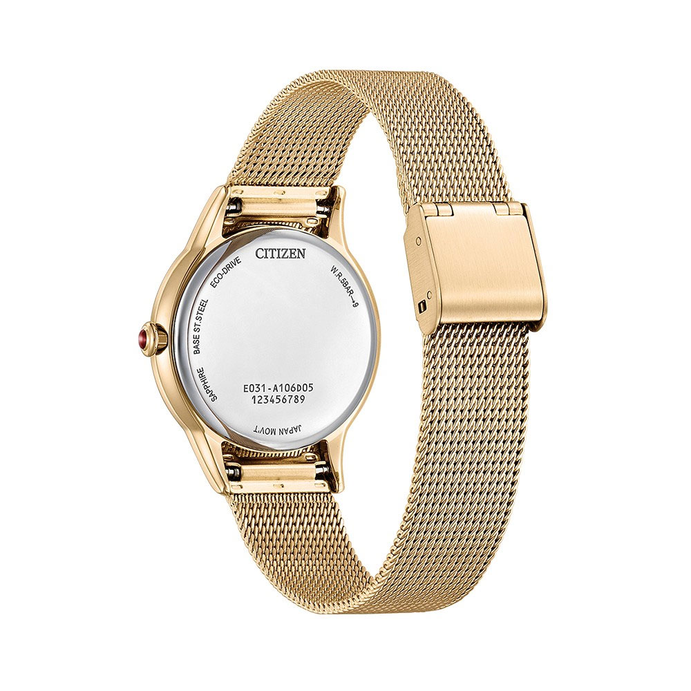 Đồng hồ Citizen L 32 mm Nữ EM0818-82X Màu Vàng