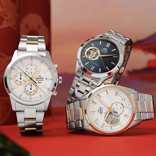 Đồng hồ Orient 38.3 mm Nam TAG03001D0 Màu Bạc